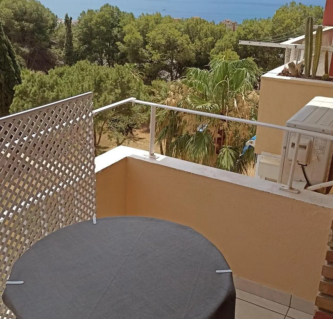 Bonito Y Moderno Estudio Con Vistas Al Mar Benalmádena Apartamento